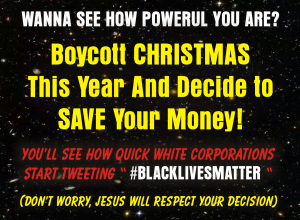boycott christmas  